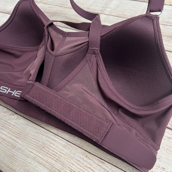 Shefit Luxe Sports‎ Bra - Burgundy/Mauve - Size 1Luxe - Picture 4 of 8